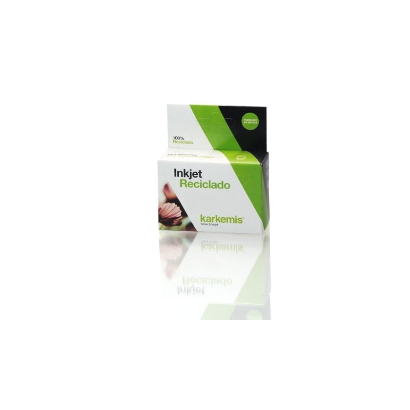 Cartucho de tinta reciclado karkemis epson t0711/ t0712/ t0713/ t0714 multipack/ cian/ magenta/ amarillo/ negro