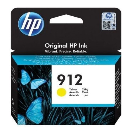 Cartucho de tinta original hp nº912/ amarillo