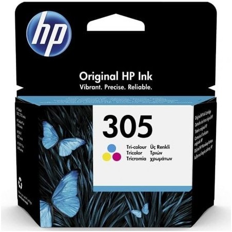 Cartucho de tinta original hp nº305/ tricolor