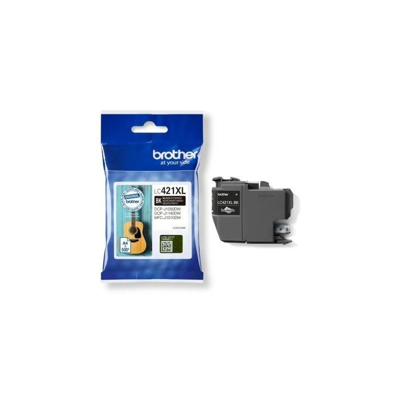 Cartucho de tinta original brother lc421xl alta capacidad/ negro