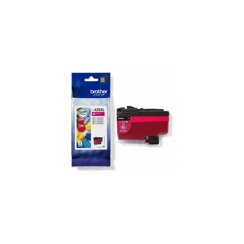 Cartucho de tinta original brother lc-426 xl alta capacidad/ magenta