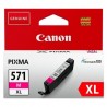 Cartucho de tinta original canon cli-571mxl alta capacidad/ magenta