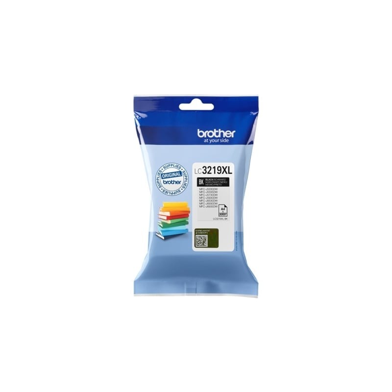 Cartucho de tinta original brother lc-3219 xl alta capacidad/ negro