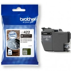 Cartucho de tinta original brother lc-422/ negro