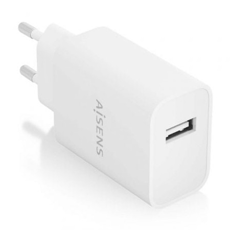 Cargador de pared aisens a110-0853/ 1xusb/ 10.5w