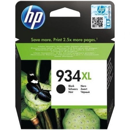 Cartucho de tinta original hp nº934 xl alta capacidad/ negro
