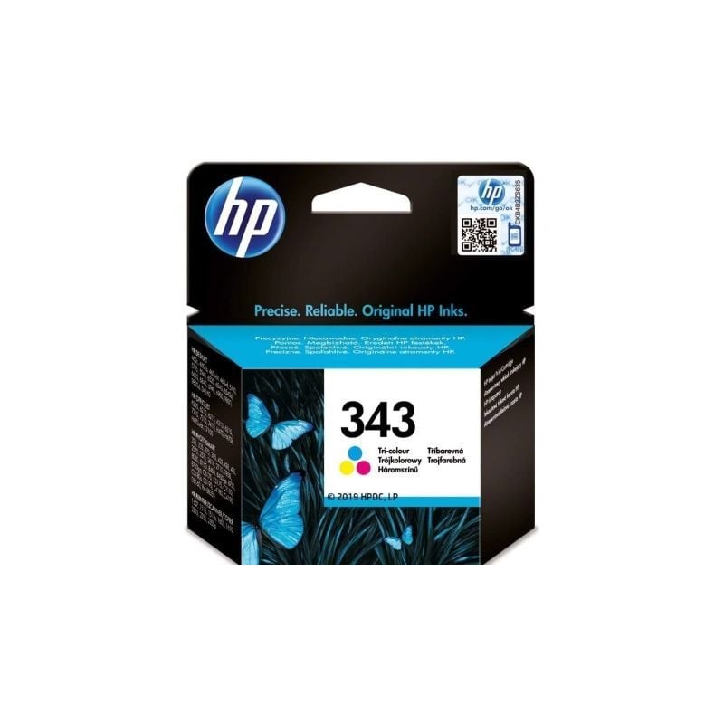 Cartucho de tinta original hp nº343/ tricolor