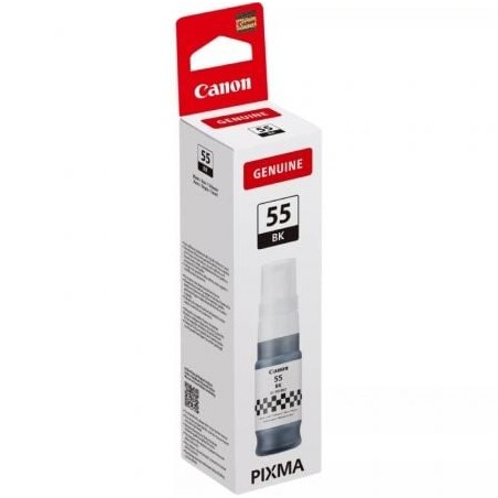 Botella de tinta original canon gi-55/ negro
