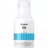 Botella de tinta original canon gi-56/ cian