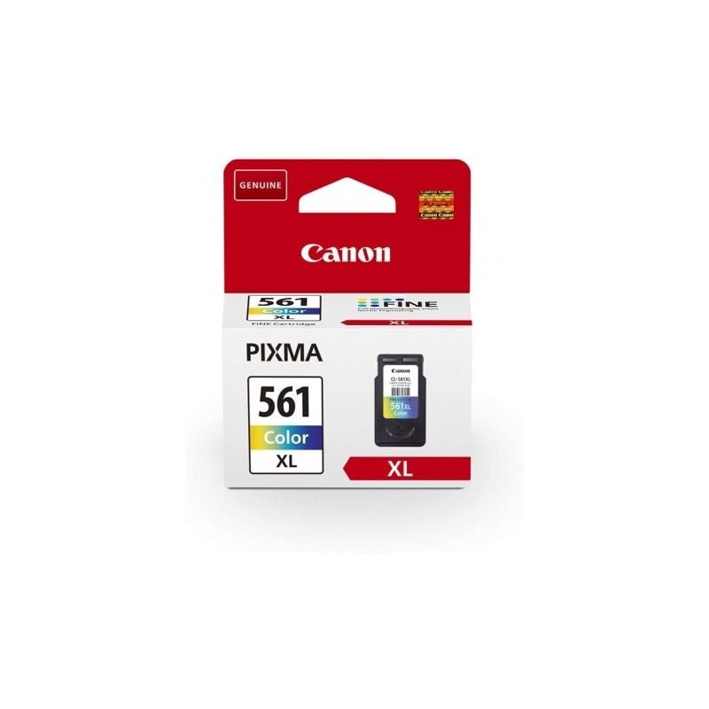 Cartucho de tinta original canon cl-561xl alta capacidad/ tricolor