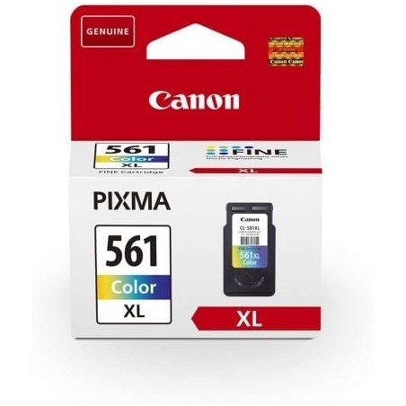 Cartucho de tinta original canon cl-561xl alta capacidad/ tricolor