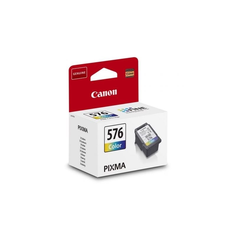 Cartucho de tinta original canon cl-576/ tricolor