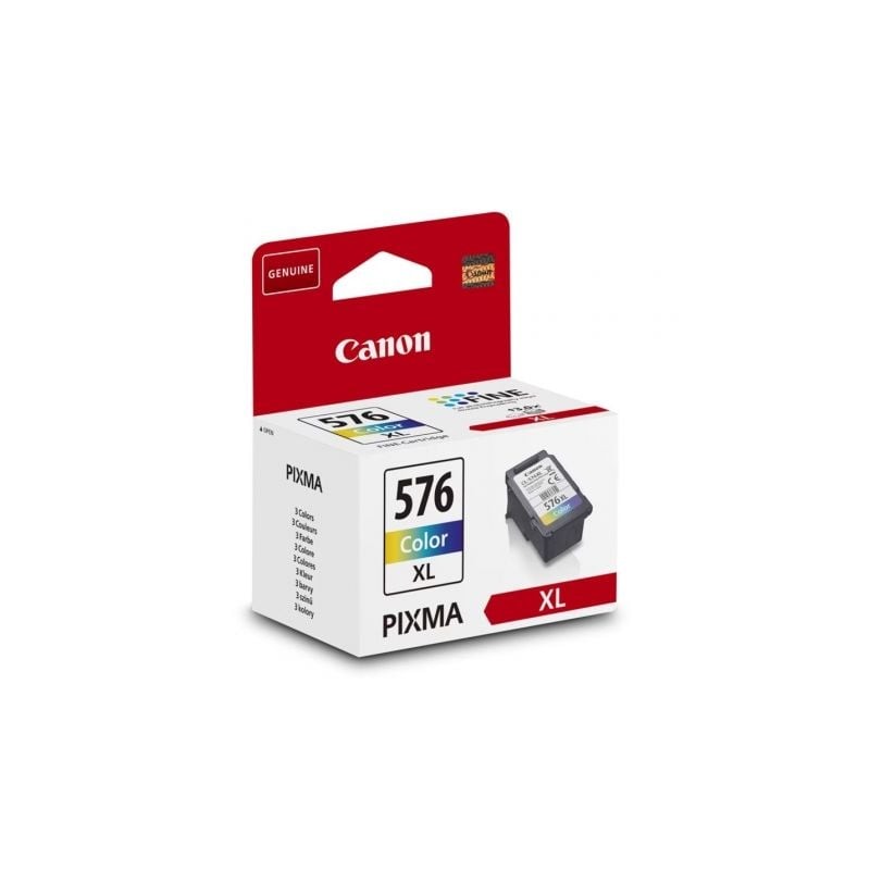 Cartucho de tinta original canon cl-576xl alta capacidad/ tricolor