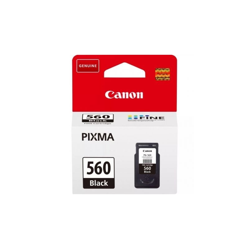 Cartucho de tinta original canon pg-560/ negro