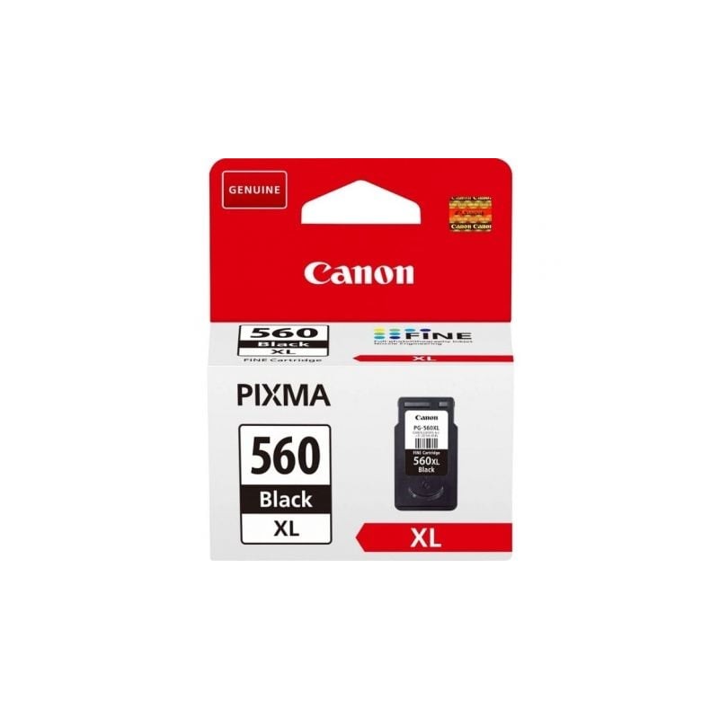 Cartucho de tinta original canon pg-560xl alta capacidad/ negro