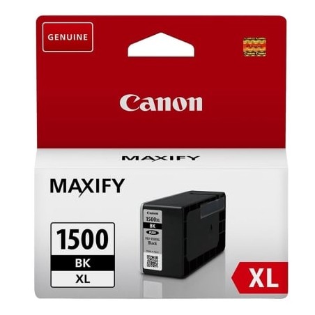 Cartucho de tinta original canon pgi-1500xl alta capacidad/ negro