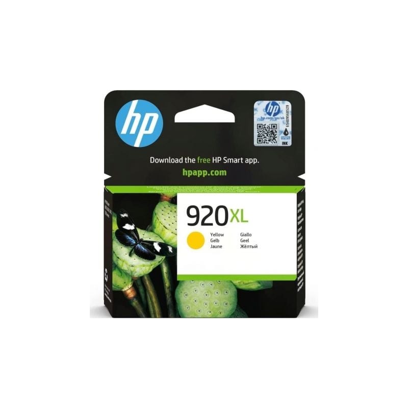 Cartucho de tinta original hp nº920 xl alta capacidad/ amarillo