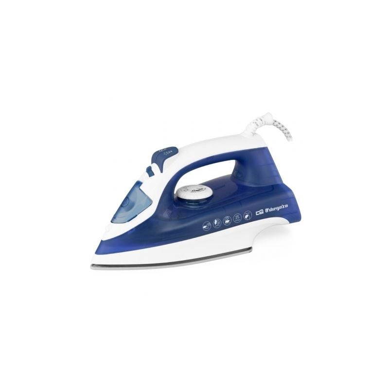 Plancha orbegozo sv 2250/ 2200w/ depósito 280ml