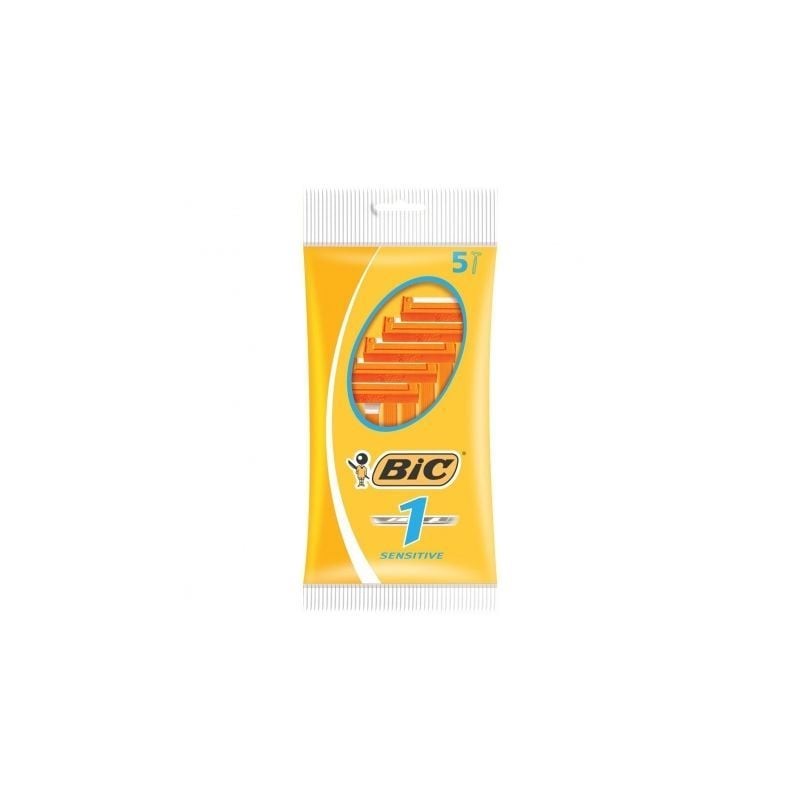 Cuchilla de afeitar bic 1 sensitive/ 5 uds