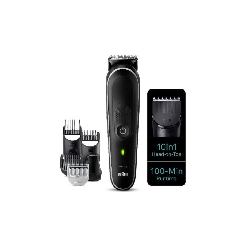 Recortadora braun all in one series 5 mgk5440/ con batería/ 10 accesorios