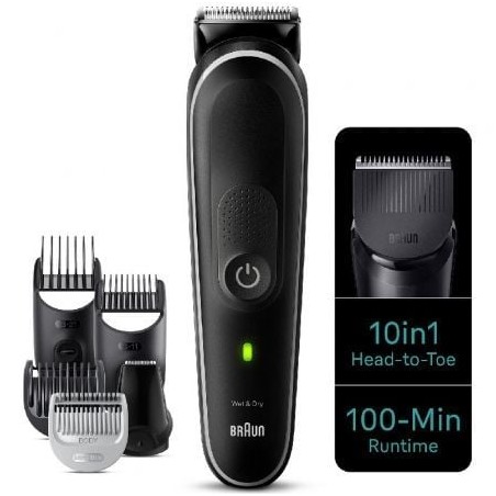 Recortadora braun all in one series 5 mgk5440/ con batería/ 10 accesorios