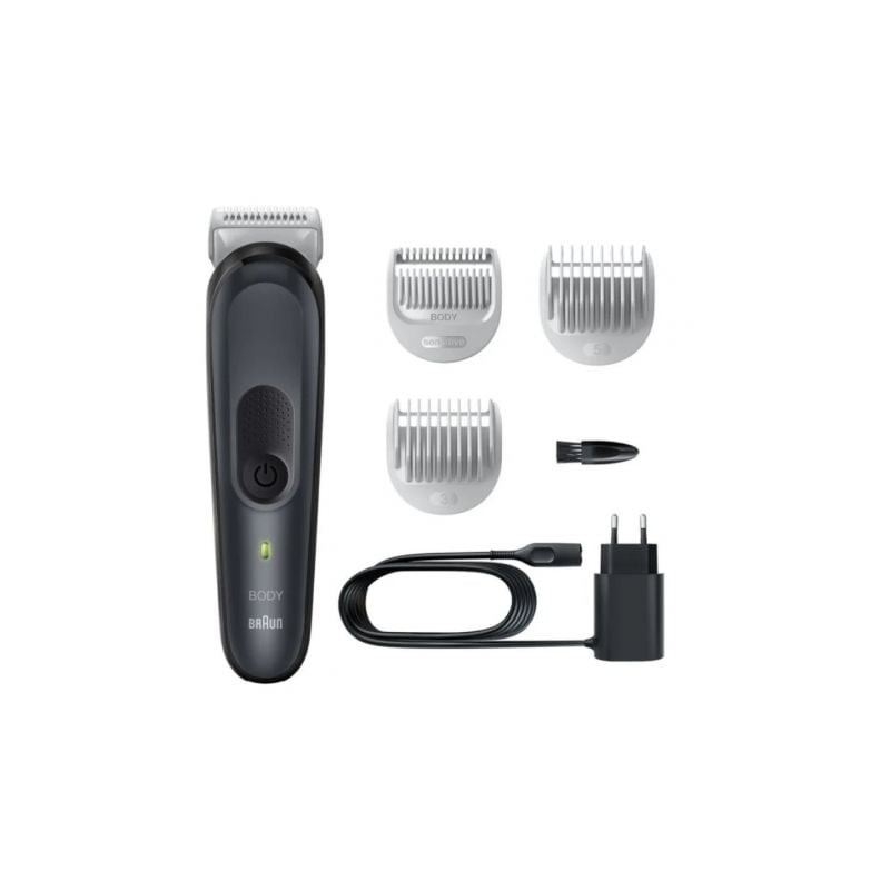 Cortapelos braun bodygroomer series 3 bg3340/ con batería/ 3 accesorios