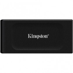 Disco externo ssd kingston xs1000 2tb/ usb 3.2/ negro