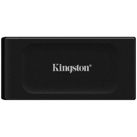 Disco externo ssd kingston xs1000 2tb/ usb 3.2/ negro