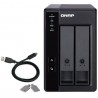 Das qnap tr-002/ 2 bahías 3.5'- 2.5'/ formato torre