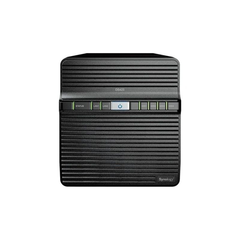 Nas synology diskstation ds423/ 4 bahías 3.5'- 2.5'/ 2gb ddr4/ formato torre
