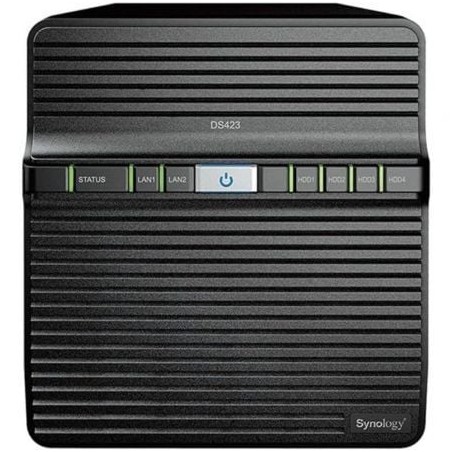 Nas synology diskstation ds423/ 4 bahías 3.5'- 2.5'/ 2gb ddr4/ formato torre