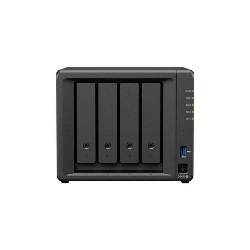 Nas synology diskstation ds425+/ 4 bahías 3.5'- 2.5'/ 2gb ddr4/ formato torre