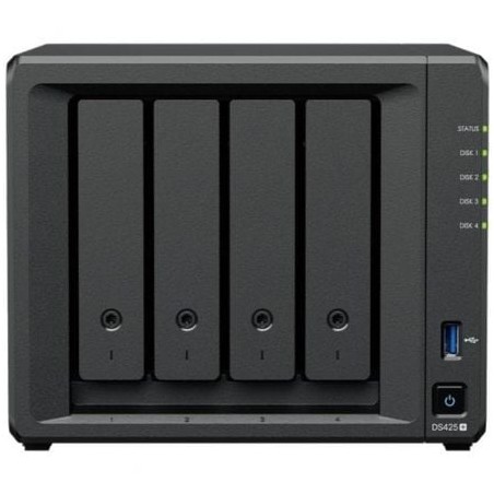 Nas synology diskstation ds425+/ 4 bahías 3.5'- 2.5'/ 2gb ddr4/ formato torre