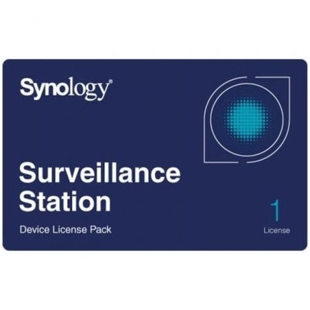 Licencia física synology surveillance device license pack/ 1 dispositivo
