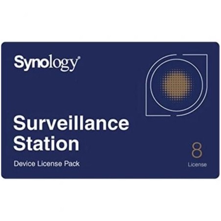 Licencia física synology surveillance device license pack/ 8 dispositivos
