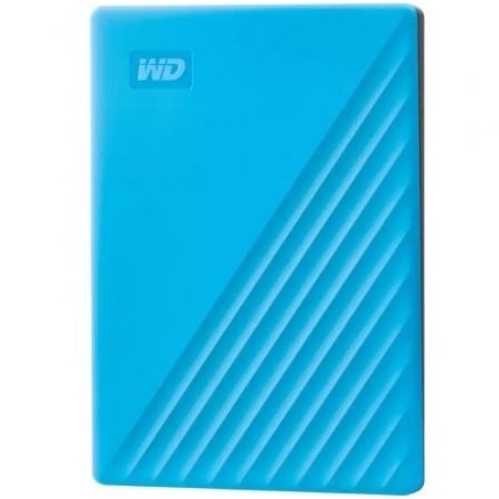 Disco externo western digital my passport 2tb/ 2.5'/ usb 3.2/ azul