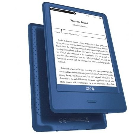 Libro electrónico spc dickens light 2 pro/ 6'/ tinta electrónica/ azul