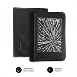 Funda para libro electrónico subblim clever case/ negra