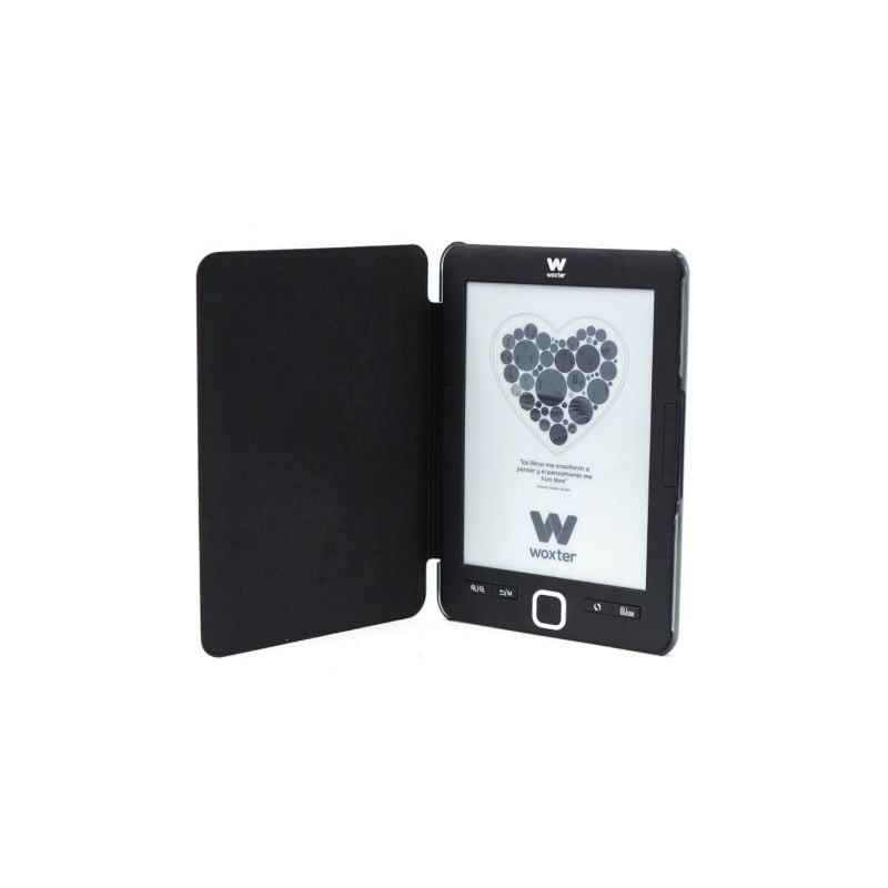 Funda para libro electrónico woxter universal case 60 black eb26-009/ negra