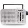 Radio portátil daewoo dw1122/ plata