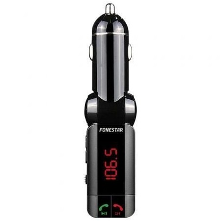 Transmisor fm/ mp3/ bluetooth fonestar tl-3ub/ 2xusb