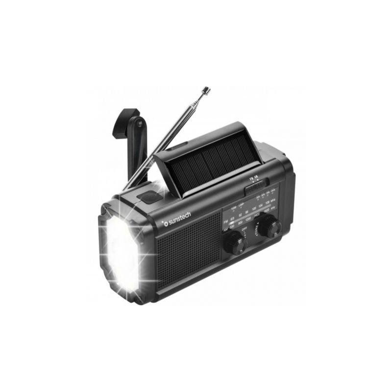 Radio portátil sunstech rpe25/ negra