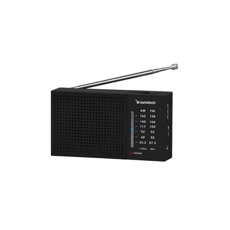 Radio portátil sunstech rps412/ negra