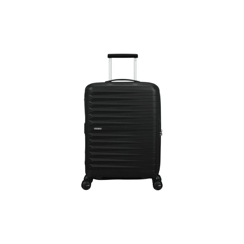 Maleta de cabina american tourister fastforward spinner expansible 55cm/ 55x40x23cm/ 4 ruedas/ negro
