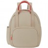 Mochila american tourister puffypop s/ capacidad 8.5l/ beige