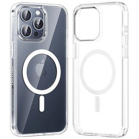 Funda dura con magsafe vention kuat0-30/ compatible con iphone 13 pro/ transparente