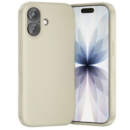 Funda silicona con magsafe vention kvcncb-10/ compatible con iphone 17/ beige