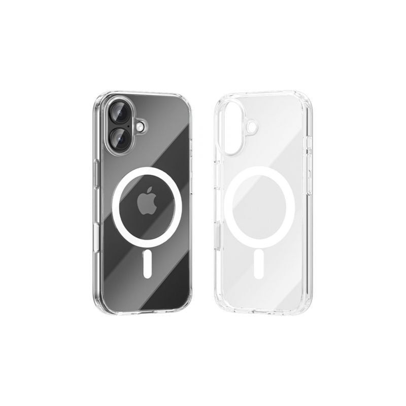 Funda dura con magsafe vention concise impact kvbtcb-10/ compatible con iphone 17/ transparente
