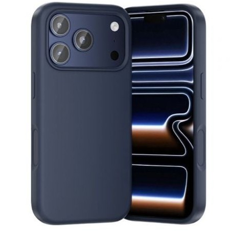 Funda silicona con magsafe vention kvclcb-30/ compatible con iphone 17 pro/ azul medianoche