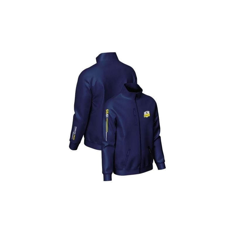 Chaqueta team depau para mujer/ talla xl/ tejido soft shell repelente al agua/ forro interior de tejido polar